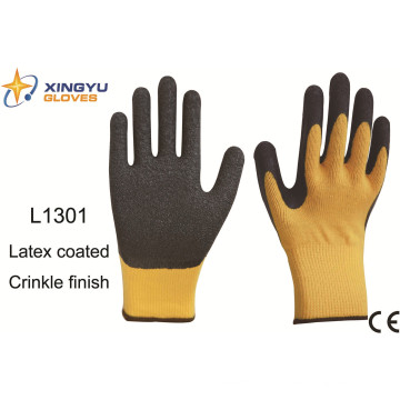 10г Акриловые оболочки латекс покрытием безопасности работы перчатки (L1301)